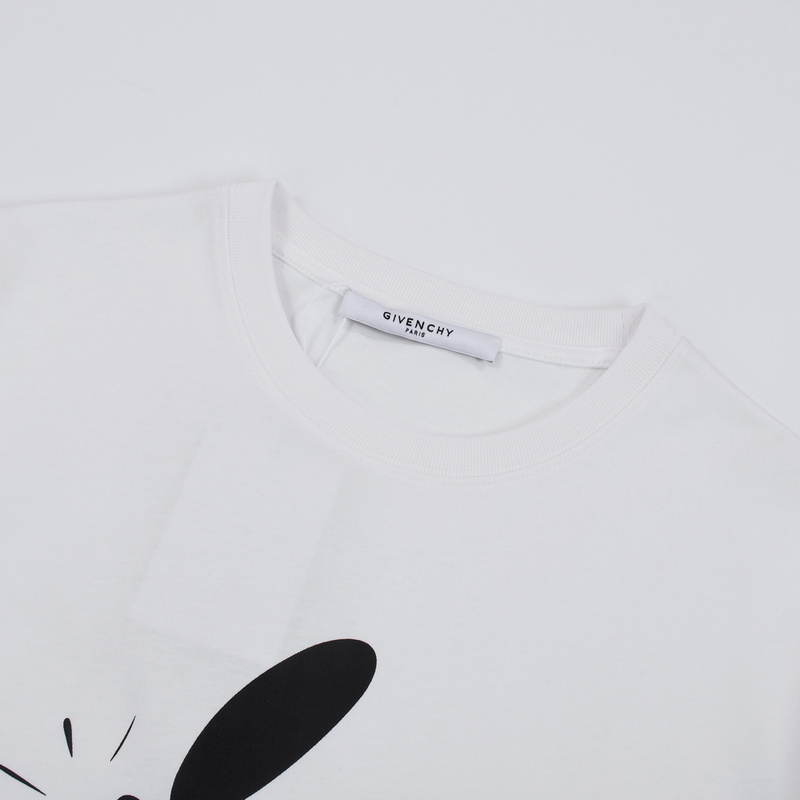 Футболка Givenchy X Disney Oswad The Lucky Rabbit "White/Black" фото № 6
