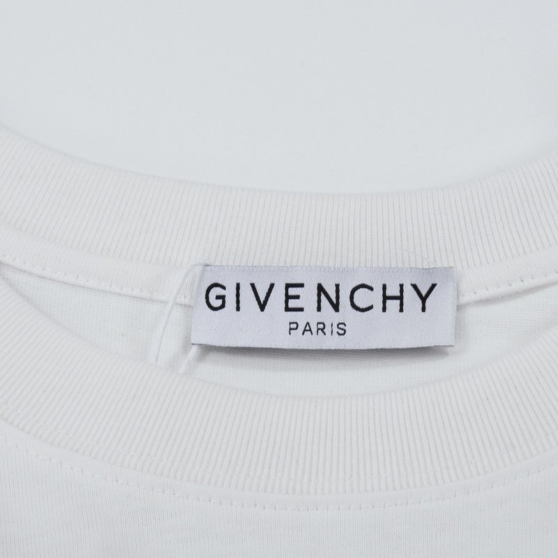 Футболка Givenchy Sealed Logo "White" фото № 8