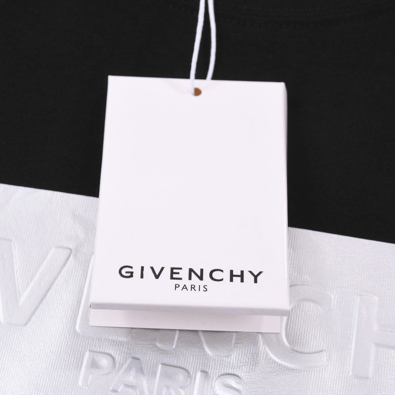 Футболка Givenchy With Silver Logo Printing "Black" фото № 4