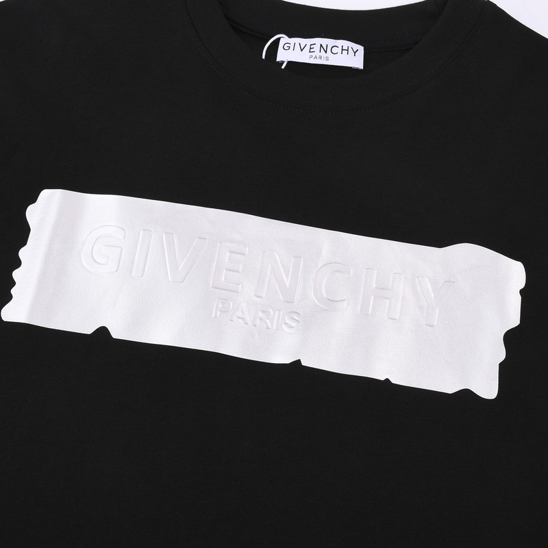Футболка Givenchy With Silver Logo Printing "Black" фото № 5