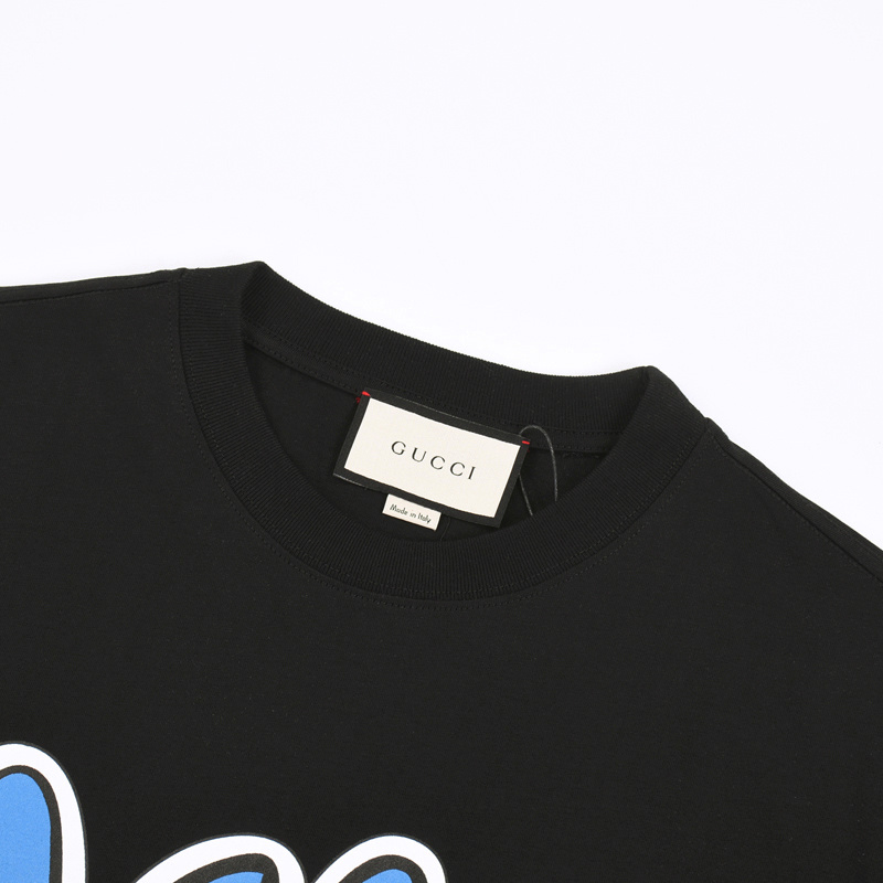 Футболка Gucci Smiling And Sad "Black" фото № 8