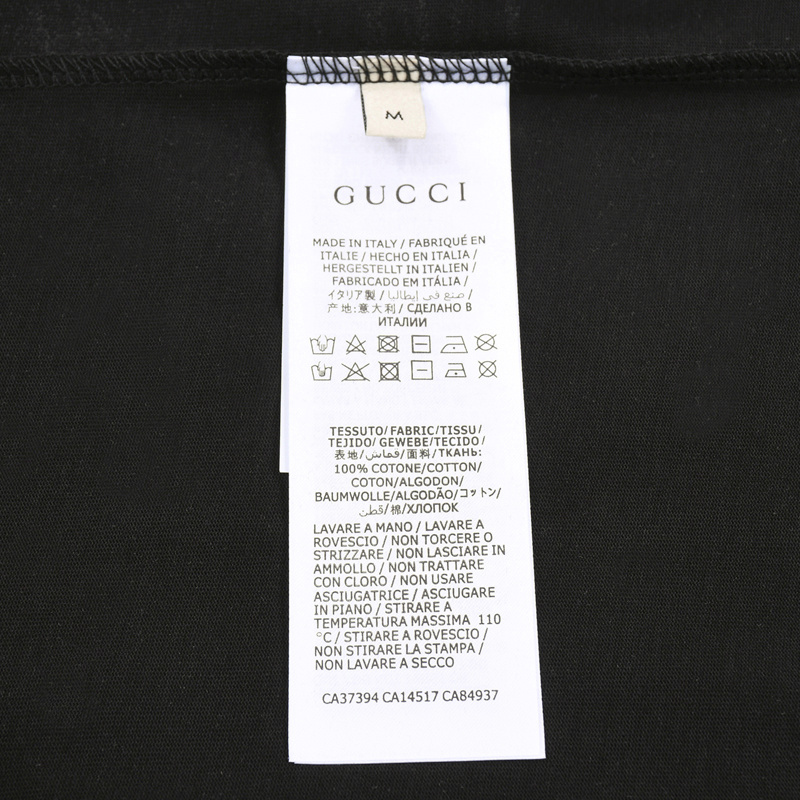 Футболка Gucci Smiling And Sad "Black" фото № 7