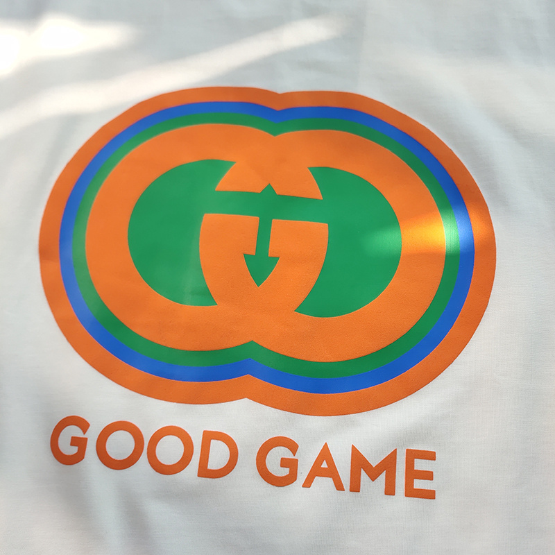 Футболка Gucci Good Game Print "White" фото № 5