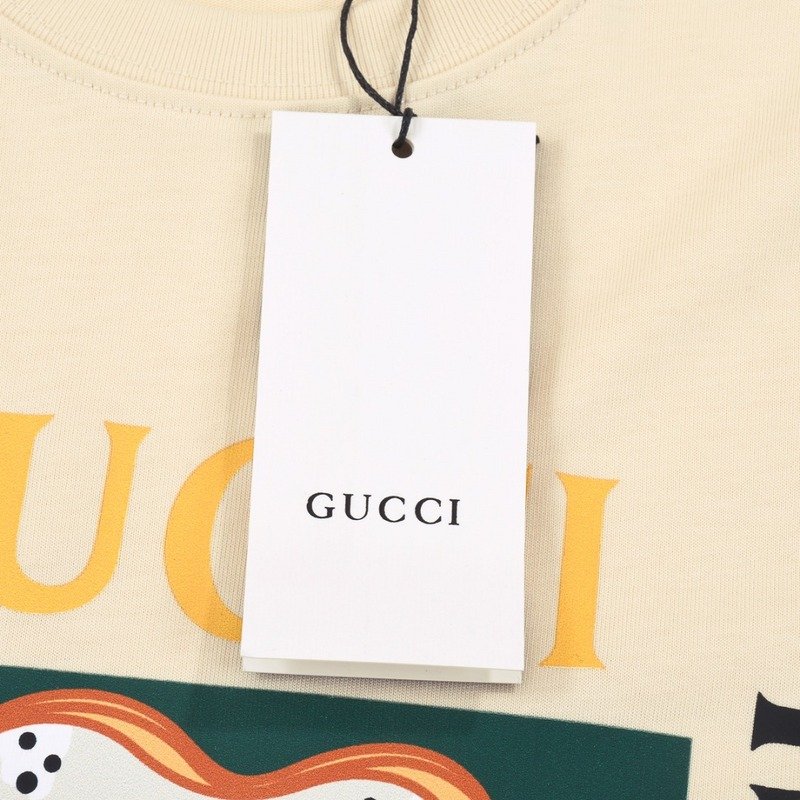Футболка Gucci Dog Bread "Cream" фото № 8