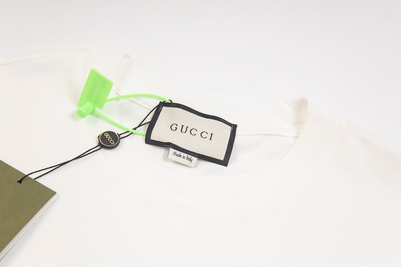 Рубашка Gucci Graffity Logo "White" фото № 5