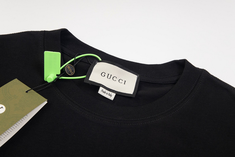 Футболка Gucci Green Dragons "Black" фото № 4