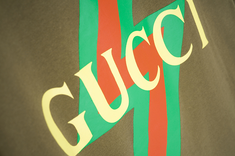 Футболка Gucci Style For Every Day "Brown" фото № 4