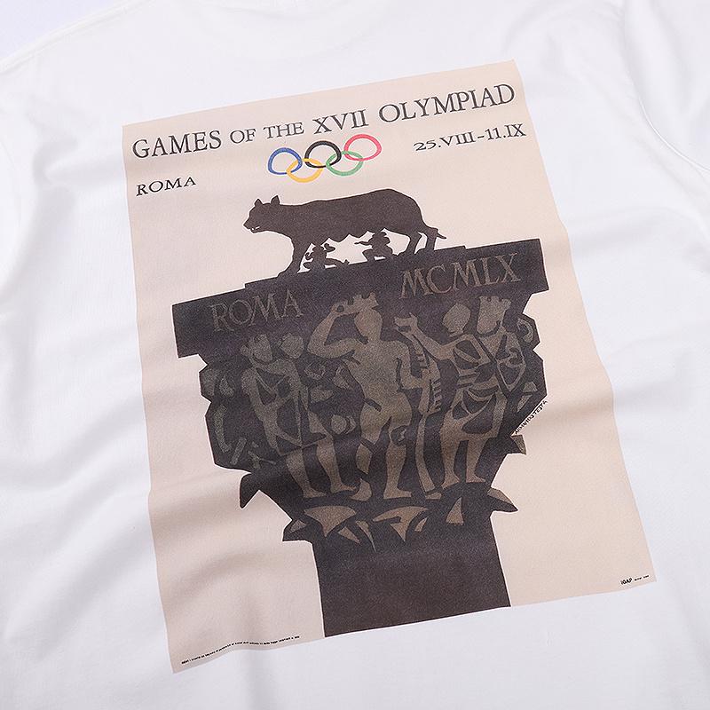 Футболка Kith Bear Olympics "White" фото № 6