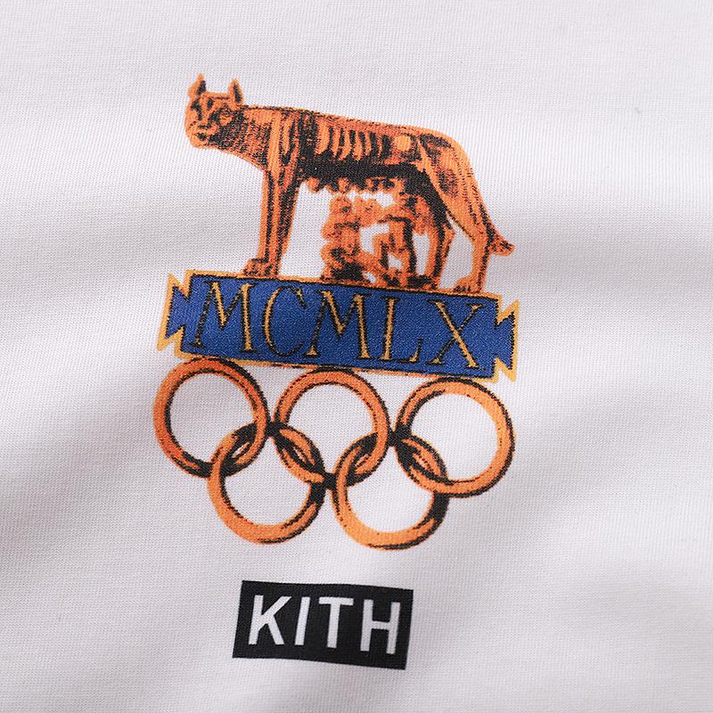 Футболка Kith Bear Olympics "White" фото № 3