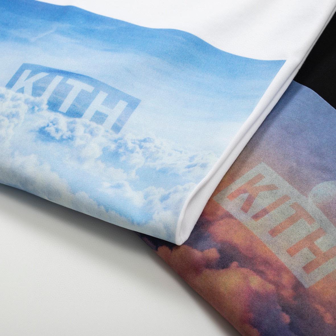 Футболка Kith Clouds "White" фото № 4