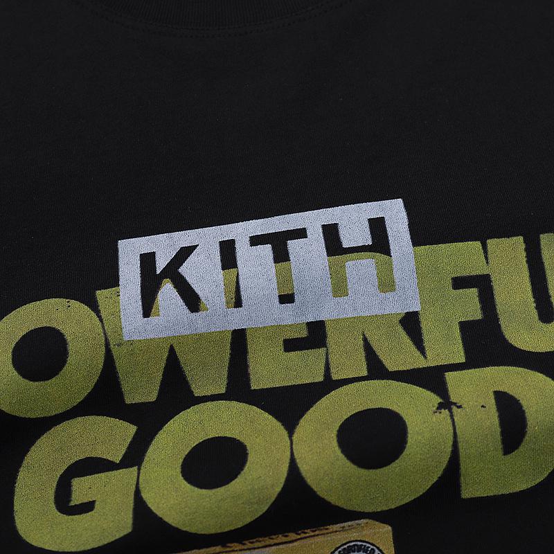 Футболка Kith Powerful Good "Black" фото № 8
