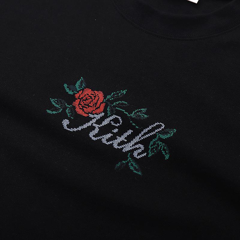 Футболка Kith Rose "Black" фото № 4