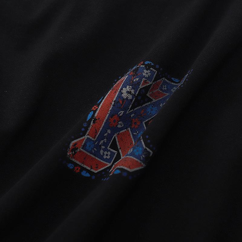 Футболка Kith Big K Logo "Black" фото № 6