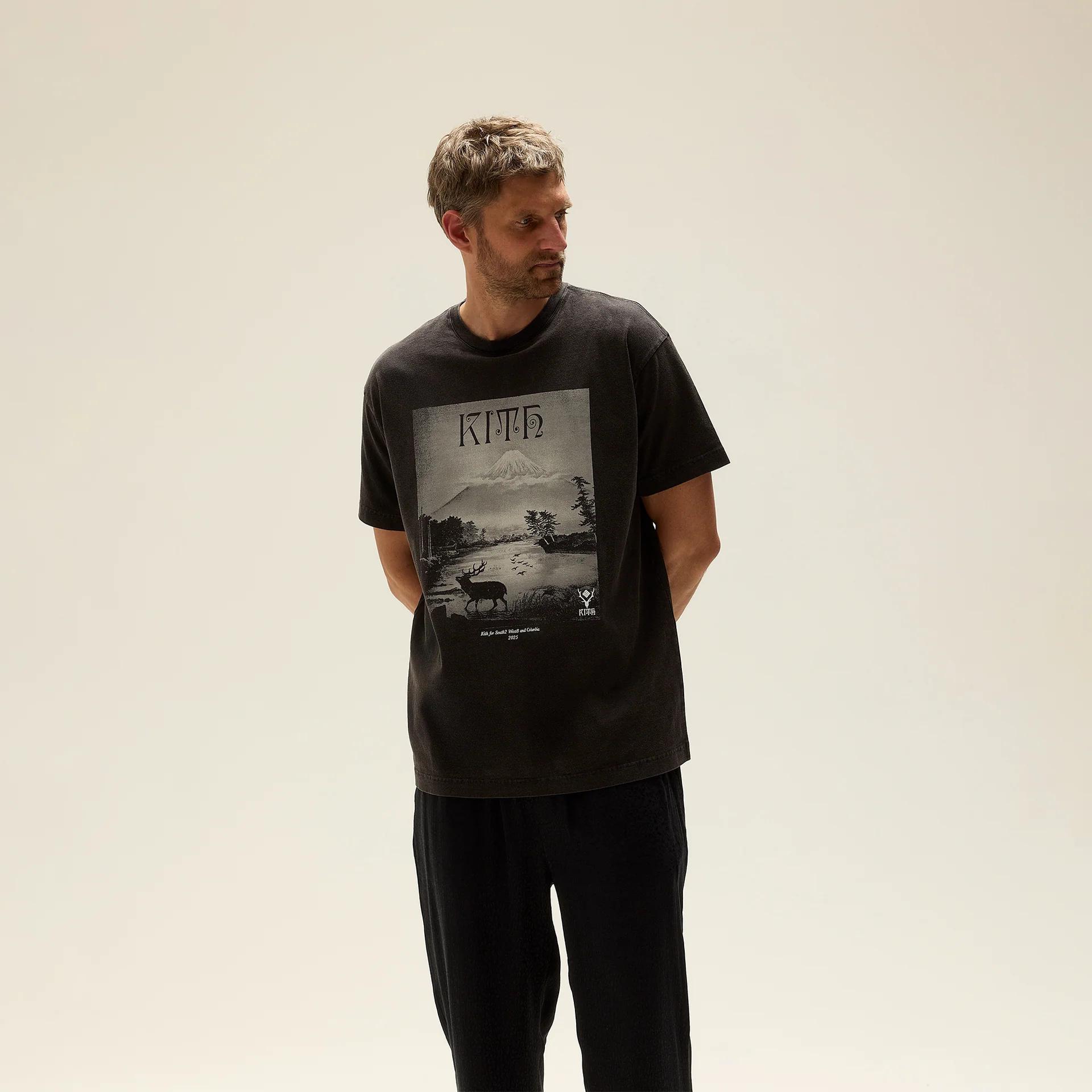 Футболка Columbia x Kith Japan Moose "Gray" фото № 3