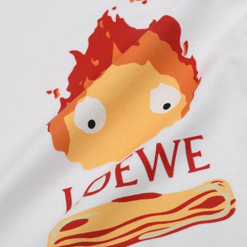 Футболка Loewe Fire "White" фото № 6