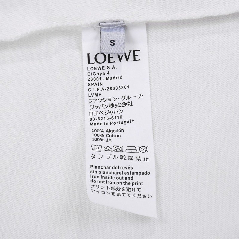 Футболка Loewe Fire "White" фото № 4