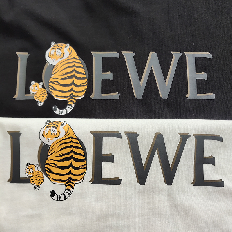 Футболка Loewe Big And Little Tiger "Black" фото № 7