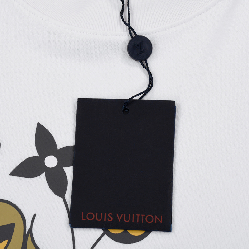 Футболка Louis Vuitton Disgruntled Bee "White" фото № 5