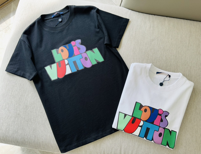 Футболка Louis Vuitton Cartoon Letters "Black" фото № 3