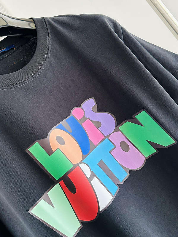 Футболка Louis Vuitton Cartoon Letters "Black" фото № 5