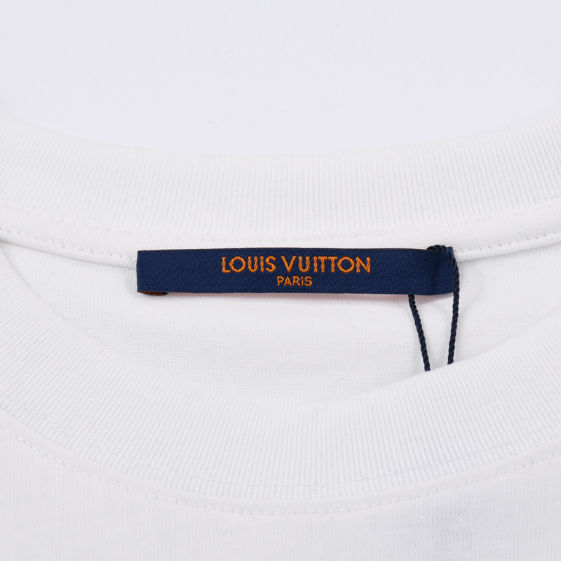 Футболка Louis Vuitton Logo With the Number "White" фото № 5