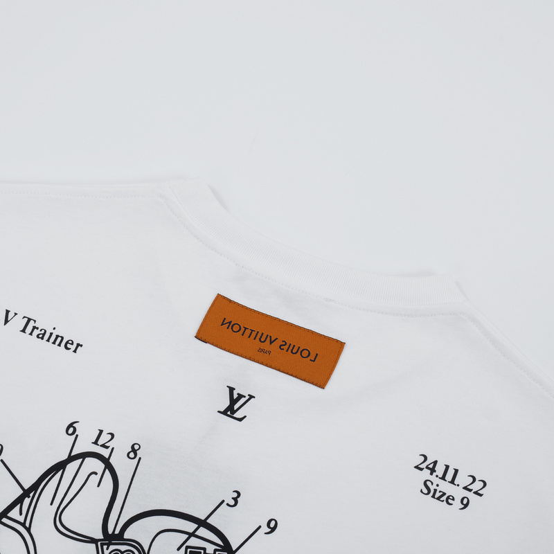 Футболка Louis Vuitton LV Trainer "White" фото № 4