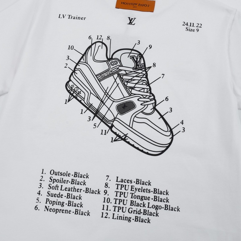 Футболка Louis Vuitton LV Trainer "White" фото № 5