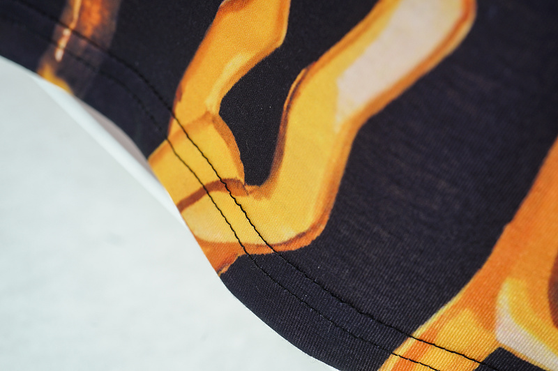 Футболка Louis Vuitton Printed With Gold Chains "Black/Yellow" фото № 6