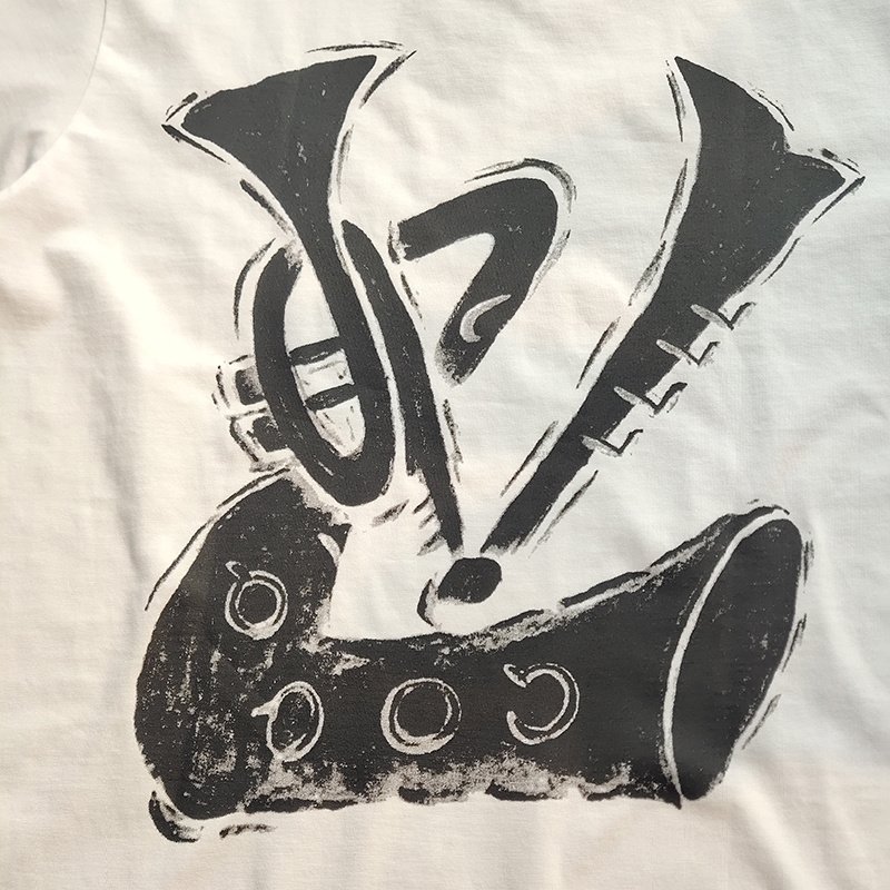 Футболка Louis Vuitton Musical Instrument "White" фото № 3