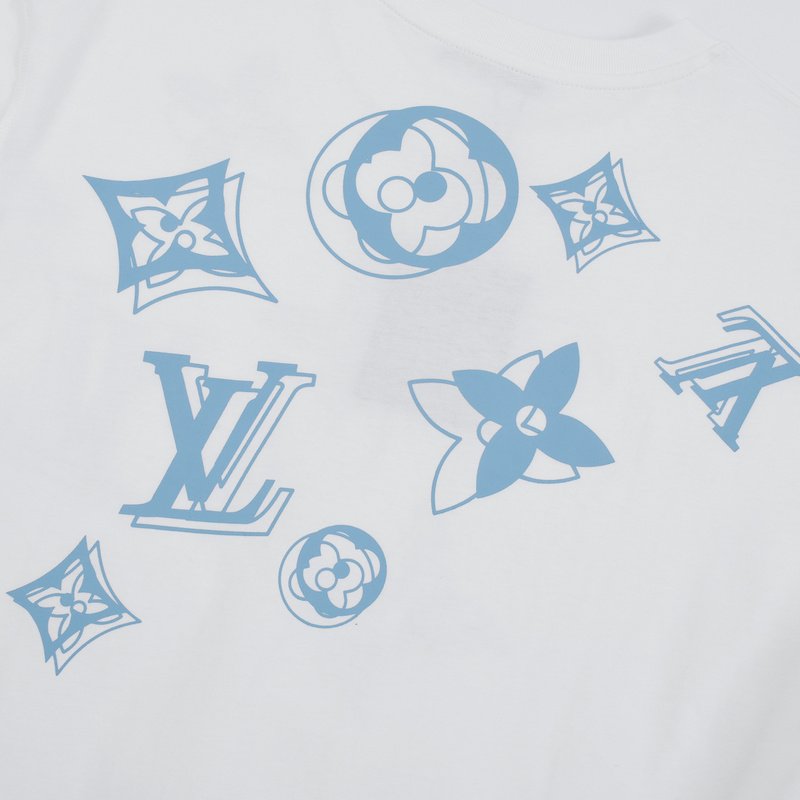 Футболка Louis Vuitton With Logo Combination "White" фото № 7