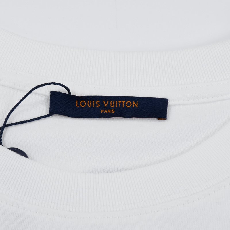 Футболка Louis Vuitton With Logo Combination "White" фото № 3