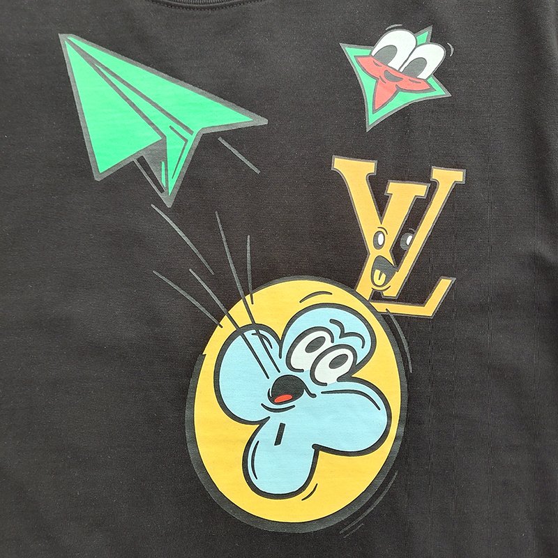 Футболка Louis Vuitton An Interesting Picture "Black" фото № 4