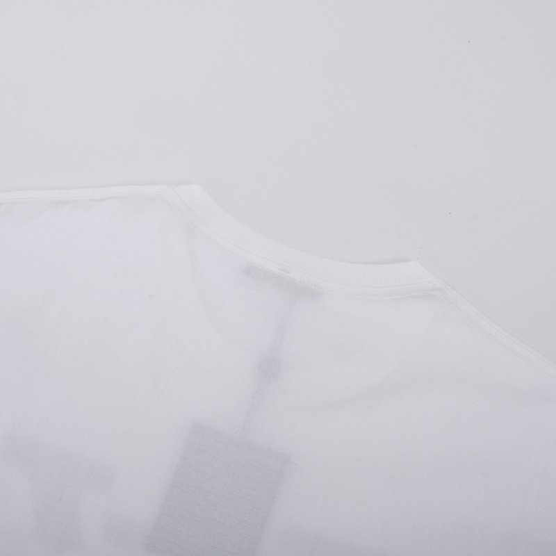 Футболка Louis Vuitton With Bright Print Of Travel Bag "White" фото № 2