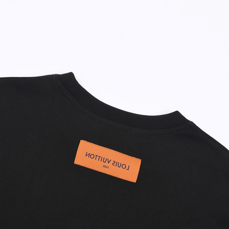 Футболка Louis Vuitton With Designer Pocket "Black" фото № 3