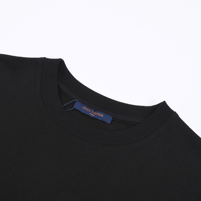Футболка Louis Vuitton With Designer Pocket "Black" фото № 8