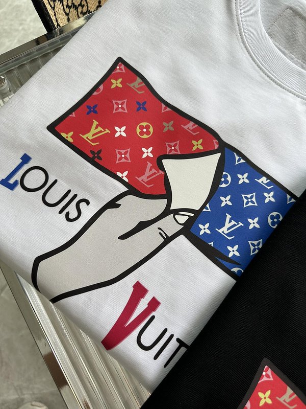 Футболка Louis Vuitton Open Up "White" фото № 6