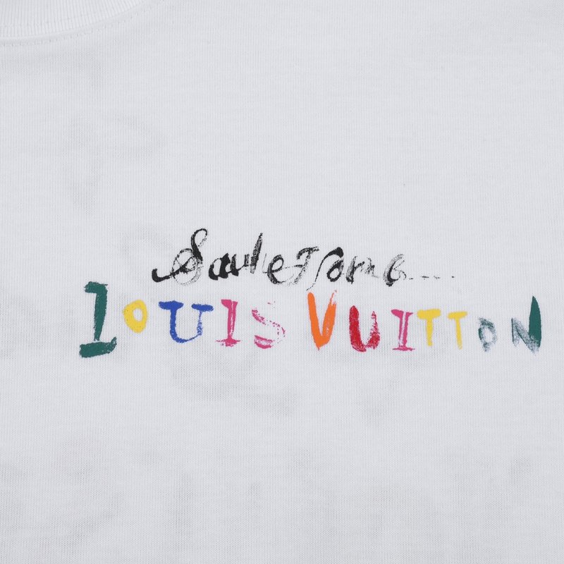 Футболка Louis Vuitton Fabulous Logo Style "White" фото № 3