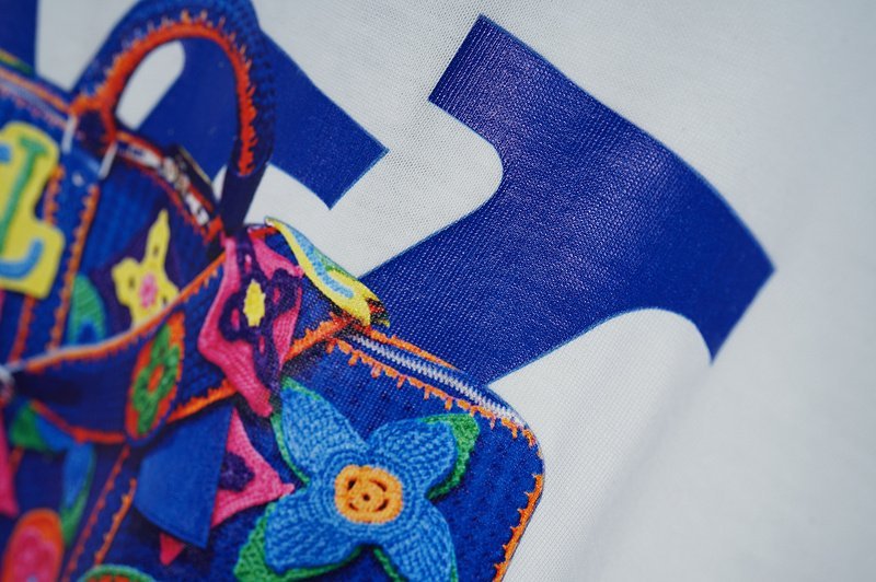 Футболка Louis Vuitton Bright-Unusual Suitcase "White" фото № 4