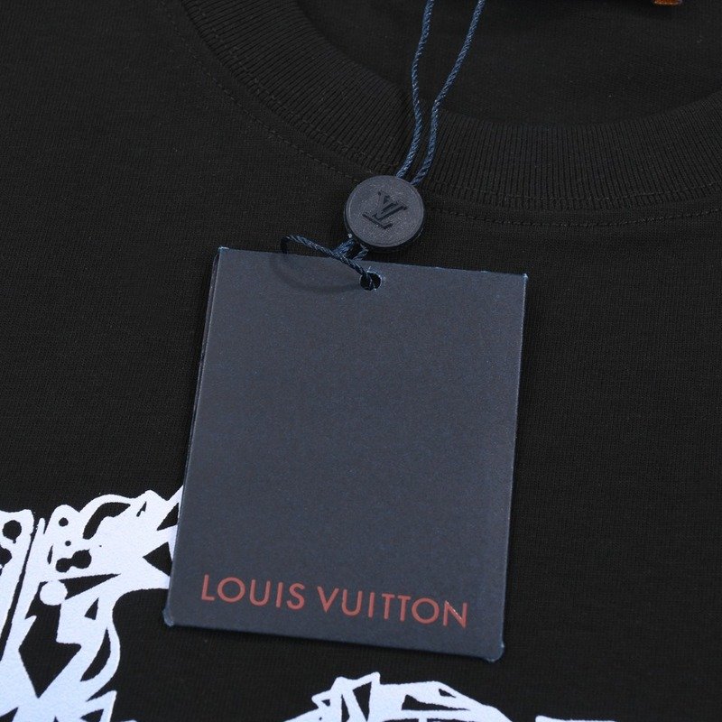Футболка Louis Vuitton With Shades Of Blue "Black" фото № 2