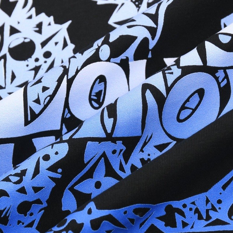 Футболка Louis Vuitton With Shades Of Blue "Black" фото № 7