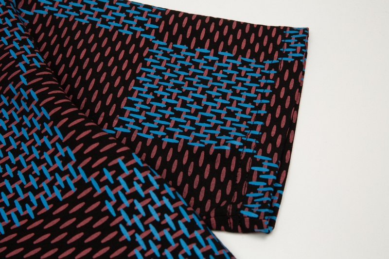 Футболка Louis Vuitton Chess Print And Text Logo "Blue/Brown" фото № 6