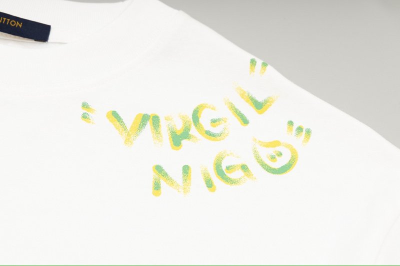 Футболка Louis Vuitton With Logo And Duck On The Back "White" фото № 3