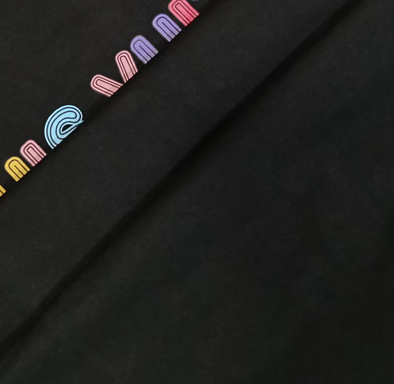 Футболка Louis Vuitton Creative Text Style "Black" фото № 5