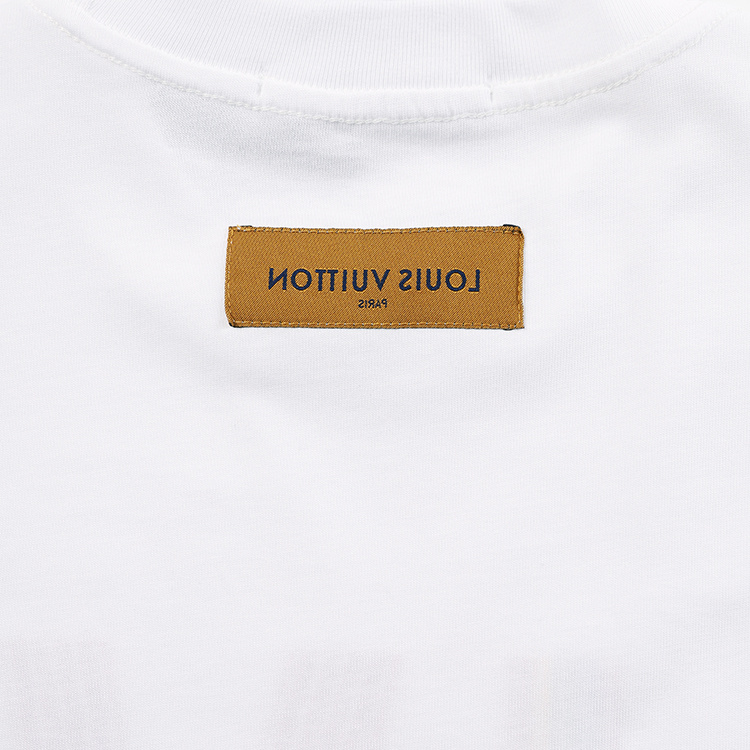 Футболка Louis Vuitton Multi-Colored Brand Logo "White" фото № 8