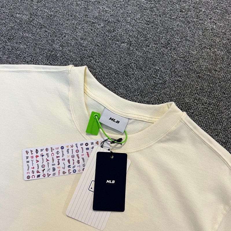 Футболка MLB Like A Glass Of Ice Cream "Cream" фото № 5