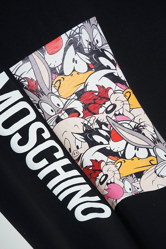 Футболка Moschino Toons "Black" фото № 8