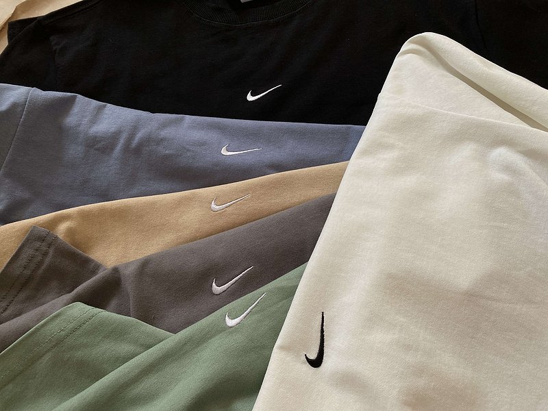 Футболка Nike Small Logo Front And Plain "Green" фото № 3