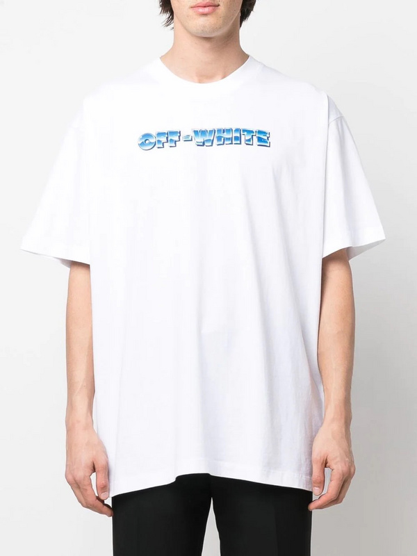 Футболка Off White Inscription "White" фото № 3
