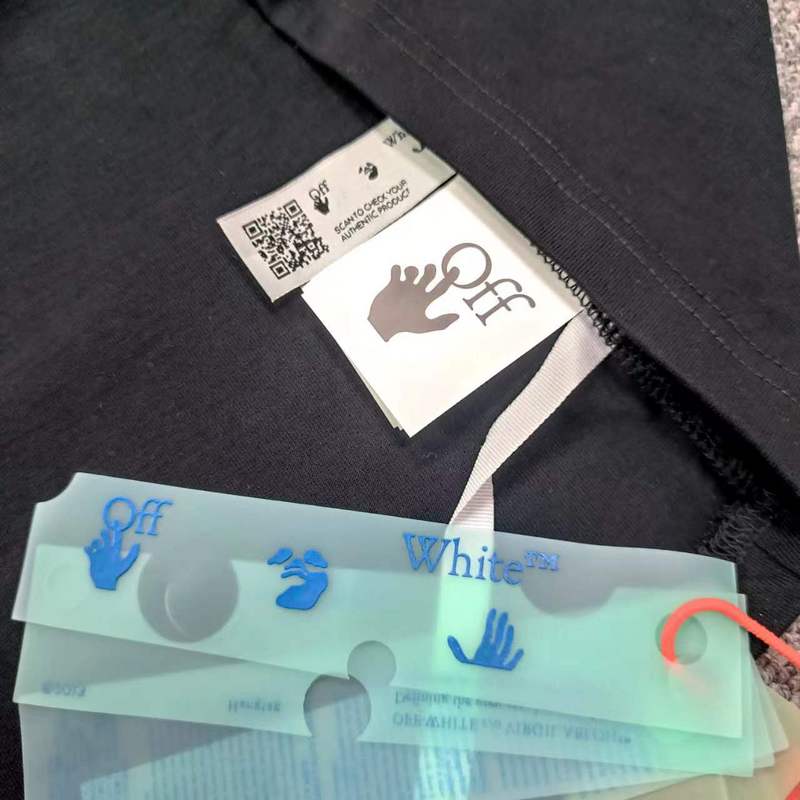 Футболка Off White With Picture In The Logo - Comprehension "Black" фото № 6