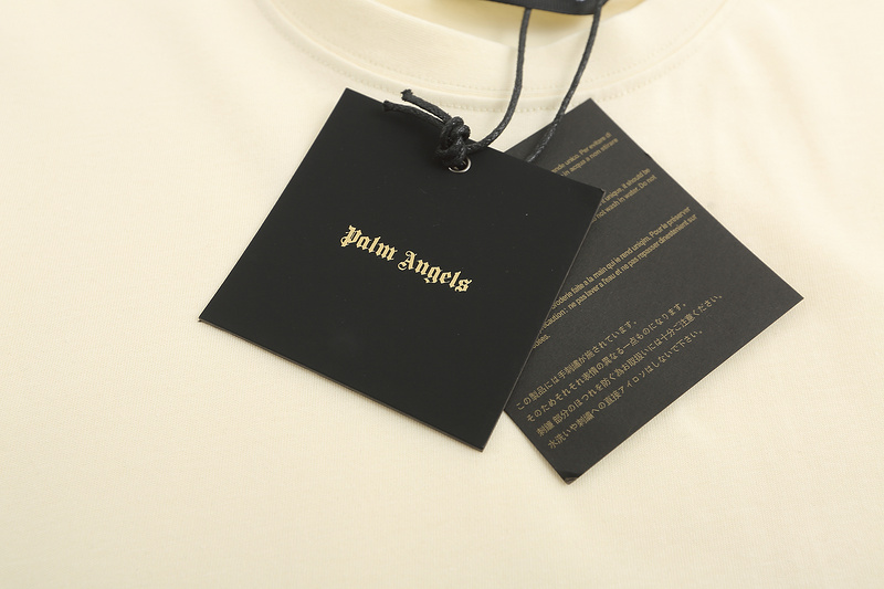 Футболка Palm Angels Shark "Beige" фото № 6